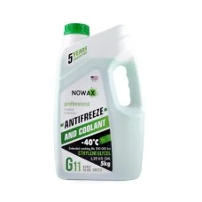 Антифриз NOWAX GREEN G11 (зеленый) 5кг