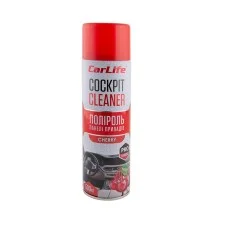 Полироль для панели приборов CarLife Cockpit Cleaner Вишня, 500мл