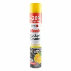 Полироль для панели приборов Nowax Cockpit Cleaner Spray Лимон, 750мл