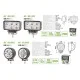 Автолампа світлодіодна BELAUTO EPISTAR Flood LED (6*3w)