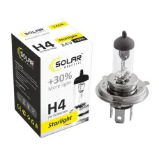 Галогеновая лампа Solar H4 24V 75/70W P43t-38 Starlight +30%