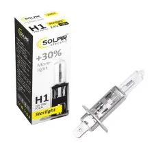 Галогеновая лампа Solar H1 24V 70W P14.5s Starlight +30%