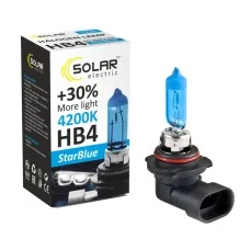 Галогеновая лампа Solar HB4 12V 55W P22d StarBlue 4200K