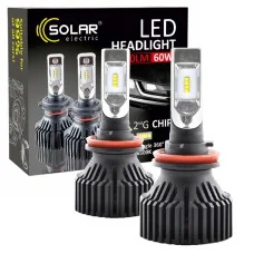 LED Автолампы Solar H11 12/24V 6500K 8000Lm 60W ZES Chip