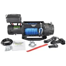 Лебедка BELAUTO ZUBR 12500lbs (6.0hp/4.4kw; 262:1) синтетический трос