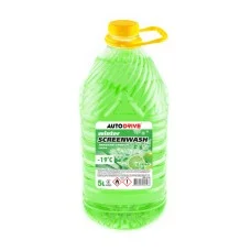 Омыватель стекла зимний AutoDrive Lime -19°С 5л