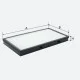 Фильтр салона Molder Filter LK 272 (WP9246, LA382, CU3454)