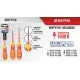 Викрутка Molder шліцева діелектрична VDE 1000В, SL6.5x150mm