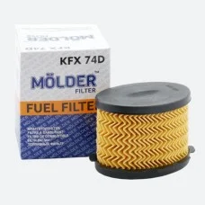 Фильтр топливный Molder Filter KFX 74D (WF8177, KX84DEco, PU1021X)