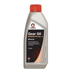 Трансмиссионное масло Comma GEAR OIL EP80W-90 GL4 1л