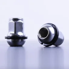 Гайки колесные M12х1,5х35 хром сфера закрытый пластиковое кольцо ключ 19 HONDA (20 шт) F 449