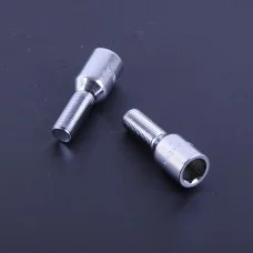 Колесные болты M12х1,25х28 (хром конус внутр.шестигранник) (10шт пакет) Walline F 295