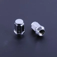 Гайки колесные M12х1,25х22 хром конус закрытый с выступом ключ 19 (20 шт комплект) F 613