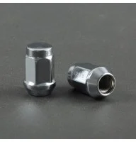 Гайки колесные M12х1,5х34 хром конус с выступом ключ 19 (20 шт комплект) F 312