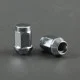 Гайка 12х1,5х34 хром конус з виступом ключ 19 (20 шт) (пакет) F 312