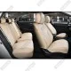 Накидки на сиденья авто 3D Elegant полный комплект Бежевые (авточехлы SORRENTO 5D)
