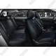Накидки на сиденья авто 3D Elegant полный комплект Черные (авточехлы SORRENTO 5D)