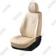 Накидки на сиденья авто 3D Elegant полный комплект Бежевые (авточехлы SORRENTO 5D)