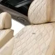 Накидки на сиденья авто 3D Elegant полный комплект Бежевые (авточехлы SORRENTO 5D)