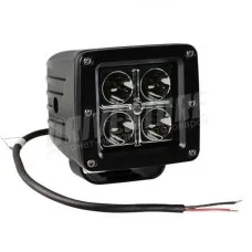 Фара-LED Квадрат 16W 82*76*80mm (4W*4) 10-30V Дальнє/Spot (1шт) 