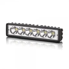 Фара-LED Прямоугольник 18W 140*40*45mm (3W*6) 10-30V Дальнее/Spot мини (07-18W MINI) (1шт) 2 958
