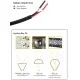 Фара-LED Балка 535*43*80мм 100W (5W*20) 10-30V Дальнее/Spot (LC4 5D 100W) (1шт) 3403