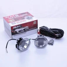 Противотуманные LED Фары Линза D=100мм 12V/12W 6000K/CREE (2шт) + кнопка вкл/выкл DLAA LP1401