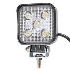 Фара-LED Квадрат 15W 83*83*33mm (3W*5) 10-30V Дальнее/Spot 