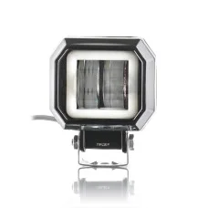 Фара-LED Квадрат 20W (10W*2) 10-30V 85*75*50mm Ближний свет (1шт) (F-20W) Белый обед
