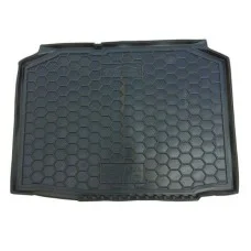 Коврик в багажник Skoda Fabia 2 2007-2014 (хэтчбек) пластик AVTO-Gumm 211379