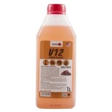 Очиститель двигателя Nowax V12 Engine Cleaner 1л концентрат 1:10 в бутылке