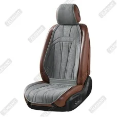 Накидки на сиденья авто из алькантары Elegant ANCONA Зеленые Передние