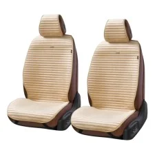Накидки на сиденья авто из алькантары Elegant NAPOLI Бежевый Передние