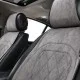 Накидки на сиденья авто из алькантары Elegant PARMA Серый Передний