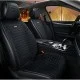 Накидки на сиденья авто из алькантары Elegant MILANO Черный Полный комплект
