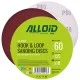 Alloid. Круг шлифовальный на липучке 125 мм, зерно 60 (10шт) (SD-2560)