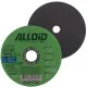 Круг отрезной по металлу Alloid 41 14А 125*1,0*22,23мм (W12510-M)
