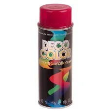 Фарба Deco Color Decoration 400мл спрей темно-червоний (720033)