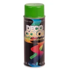 Фарба Deco Color Decoration 400мл спрей світло-зелений (RAL6018/721276)