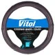 Чохол на кермо XL (41-43см) чорний (vitol 16556-10 B XL)