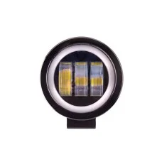 Фара рабочего света + DRL WLP - 30R4 FLOOD 3Led*10W (4 INCH)10-30V/30W/6000K (WLP - 30R4)