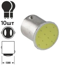 Лампа діодна S25 1157-COB-12 2 контакту 08769 (1157-COB-12)