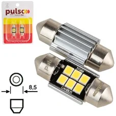 Лампа PULSO/софитная/LED C5W /31мм/CANBUS/9 SMD-2835/12v/2.9W/315lm White (LP-31C5W)