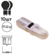 Лампа диодная T-5 2SMD 3014/12V B 54244 (T-5 2SMD 3014B)