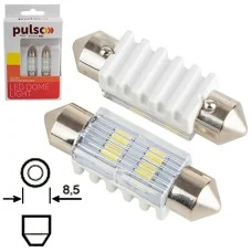 Лампа PULSO/софитные/LED SV8.5/T11x36mm/4 SMD-5730/9-18v/90Lm (LP-64036)