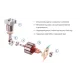 Компресор ViTOL 150psi 15А 40л/хв Автостоп прикурювач (К-52)