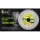 Alloid. Диск алмазный отрезной Turbo Wave 180 мм (DS-7180TW)