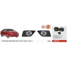 Фары доп.модель Nissan Sentra 2015-19/NS-935/H11-12V55W/эл.проводка (NS-935)