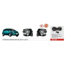 Фари дод.модель Nissan Versa Note 2013-17/NS-740/H11-12V55W/eл.проводка (NS-740)
