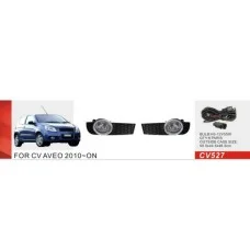 Фары доп.модель Chevrolet Aveo Hatchback/2008-12/CV-527/H3-12V55W/эл.проводка (CV-527)